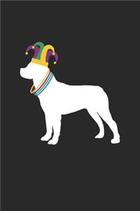 Rotweiler Journal - Rotweiler Notebook - Mardi Gras Gift for Rotweiler Lovers