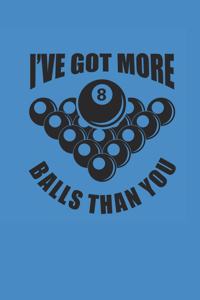 I've Got More Balls Than You