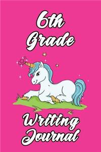 6th Grade Writing Journal