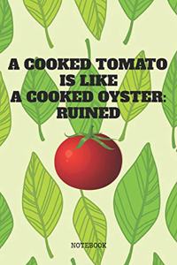 A Cooked Tomato is Like a Cooked Oyster
