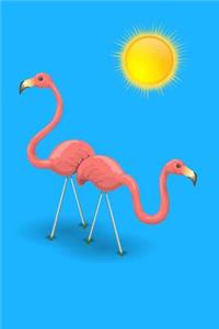 Pink Flamingo Notebook