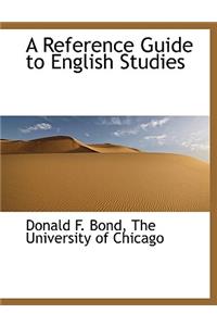 A Reference Guide to English Studies