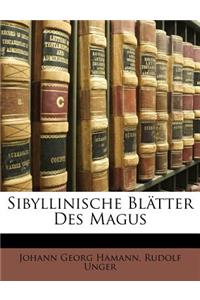 Sibyllinische Blatter Des Magus