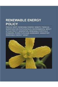Renewable Energy Policy