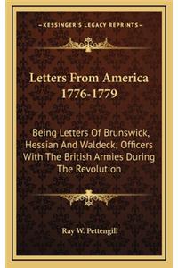 Letters From America 1776-1779