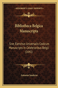 Bibliotheca Belgica Manuscripta