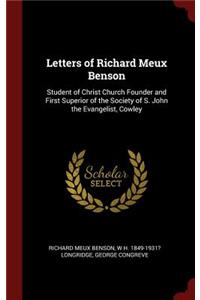 Letters of Richard Meux Benson