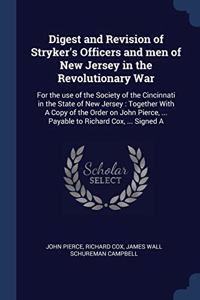 DIGEST AND REVISION OF STRYKER'S OFFICER
