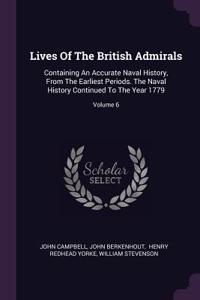 Lives Of The British Admirals