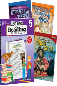 Learn-At-Home Reading: Bundle Grade 5: 4-Book Set