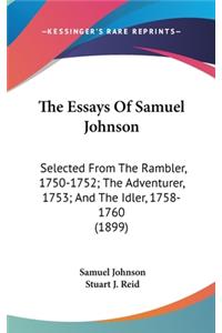 The Essays Of Samuel Johnson