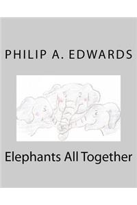 Elephants All Together