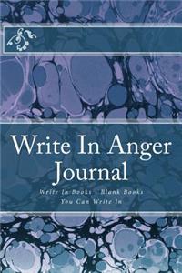Write In Anger Journal