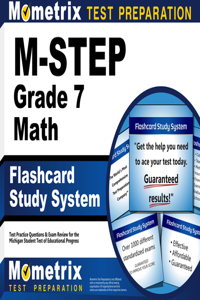 M-Step Grade 7 Mathematics Flashcard Study System