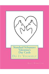 Standard Schnauzer Valentine's Day Cards