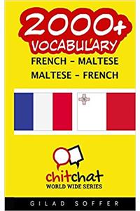 2000+ French - Maltese Maltese - French Vocabulary