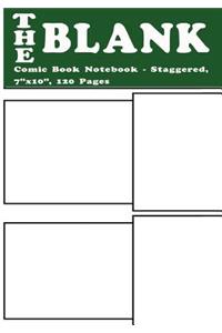 Blank Comic Book Notebook - Staggered, 7