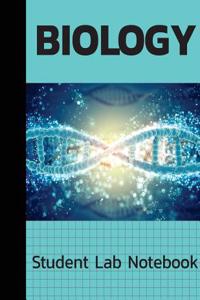 Student Lab Notebook: Biology Lab Notebook for Science Student / College / Research - Large Print (1/4 Inch Per Square) 106 Pages (Compositi