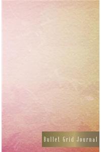 Bullet Grid Journal: Pink Rose Shade Cover, 5.5 X 8.5, 110 Dot Grid Pages, Perfect Designed for Bullet Journaling