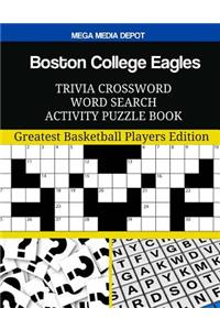 Boston College Eagles Trivia Crossword Word Search Activity Puzzle Book