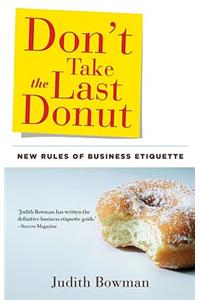 Don'T Take the Last Donut