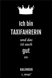 Kalender für Taxifahrer / Taxifahrerin