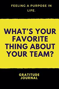 What's your Favorite Thing About Your Team