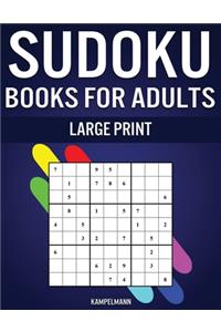 Sudoku Book for Adults Large Print