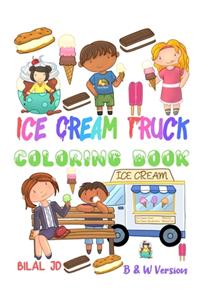 Ice Cream Truck Coloring Book