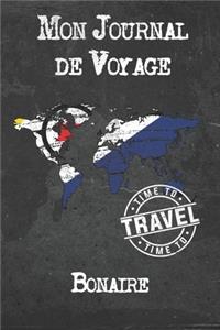 Mon Journal de Voyage Bonaire: 6x9 Carnet de voyage I Journal de voyage avec instructions, Checklists et Bucketlists, cadeau parfait pour votre séjour à Bonaire et pour chaque voy