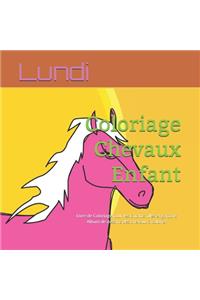 Coloriage Chevaux Enfant