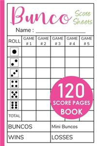 Bunco Score Sheets