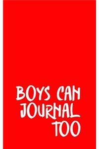 Boys Can Journal Too