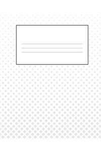 White Composition Notebook