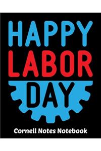 Happy Labor Day Cornell Notes Notebook