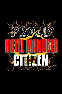 Proud hotel manager citizen