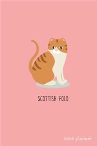 Scottish Fold 2020 Planner