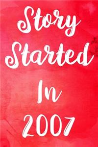 Story Started In 2007