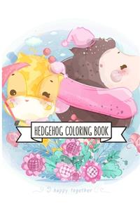 Hedgehog Coloring Book