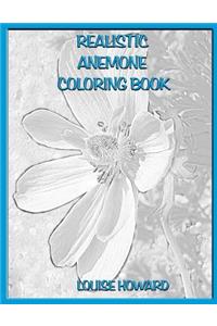 Realistic Anemone Coloring Book