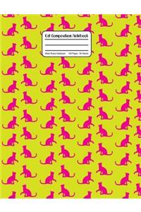 Cat Composition Notebook