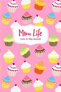 Cute Cupcake 5 Year Journal for Moms