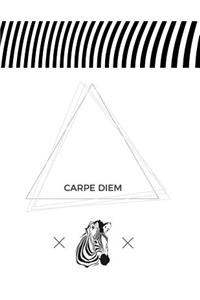 Zebra College Lined Notebook