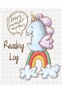 Reading Log Every Moment Matters