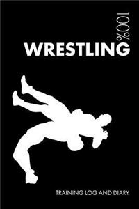 Wrestling Training Log and Diary