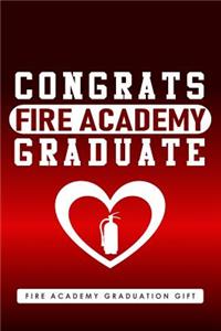Fire Academy Graduation Gift, Congrats Fire Academy Graduate