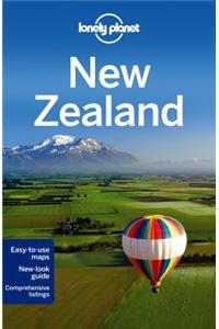 Lonely Planet New Zealand [With Pull-Out Touring Map]