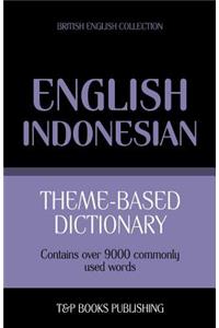 Theme-based dictionary British English-Indonesian - 9000 words