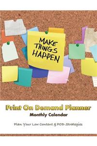 Print on Demand Planner