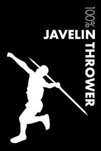 Javelin Thrower Notebook